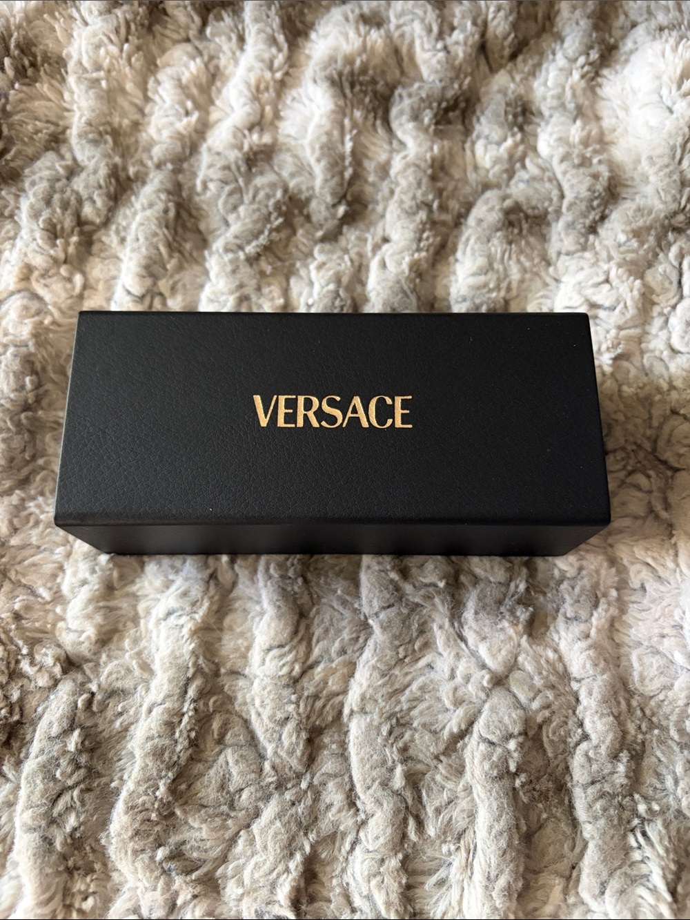 Versace Black and Gold Eyewear Box